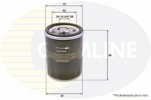 Oil filter for - filter, celica